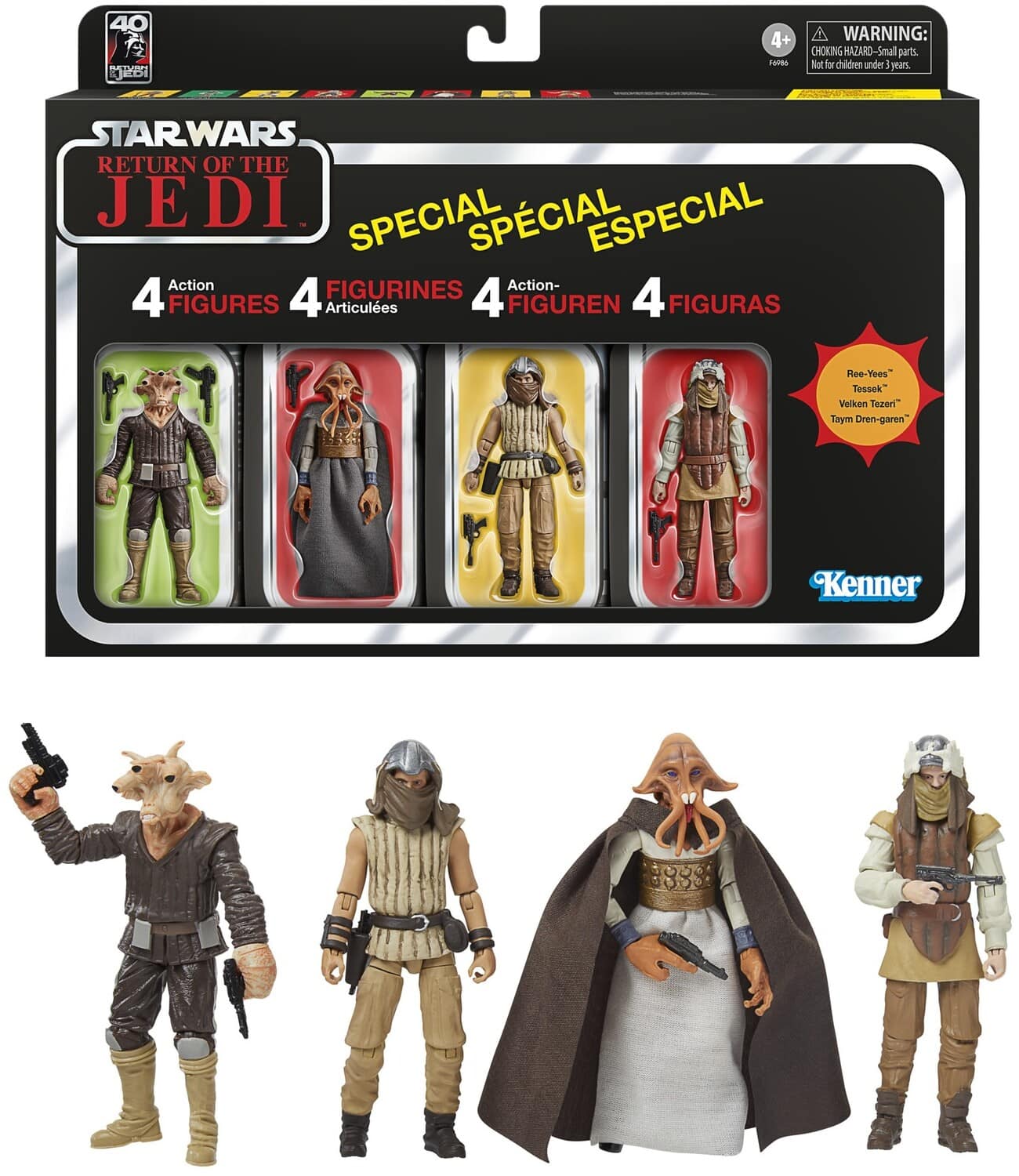 Hasbro - Collectibles - Star Wars: Return of the Jedi - Vintage Collection - Jabba’s Court Denizens - COLLECTIBLES - Multicolor