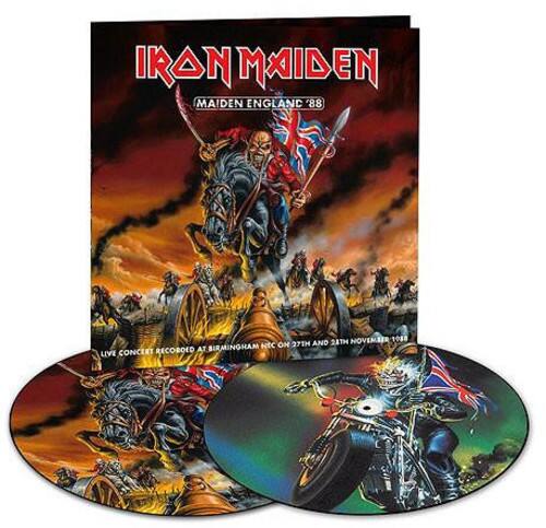 IRON MAIDEN  
MAIDEN ENGLAND '88  

LIVE CONCERT RECORDS AT BIRMINGHAM ON 27TH AND 24TH NOVEMBER 1988