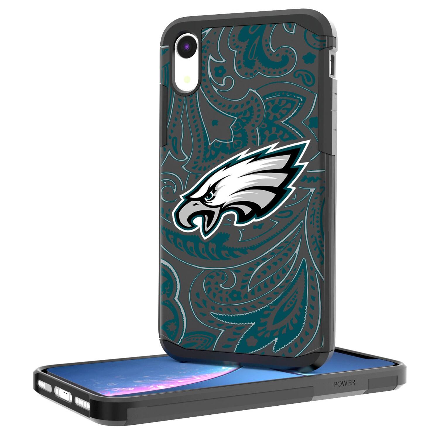 Keyscaper NFL Philadelphia Eagles iPhone Rugged Paisley Design Case 14 ...