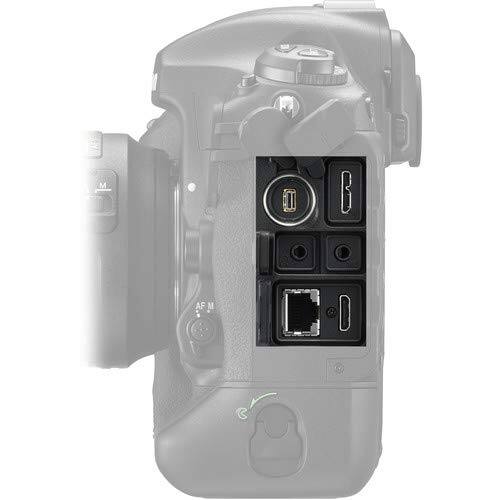 Alt View 4. Nikon - Nikon D5 DSLR Camera (Body Only, Dual XQD Slots) (1557) Starter Bundle - Black.