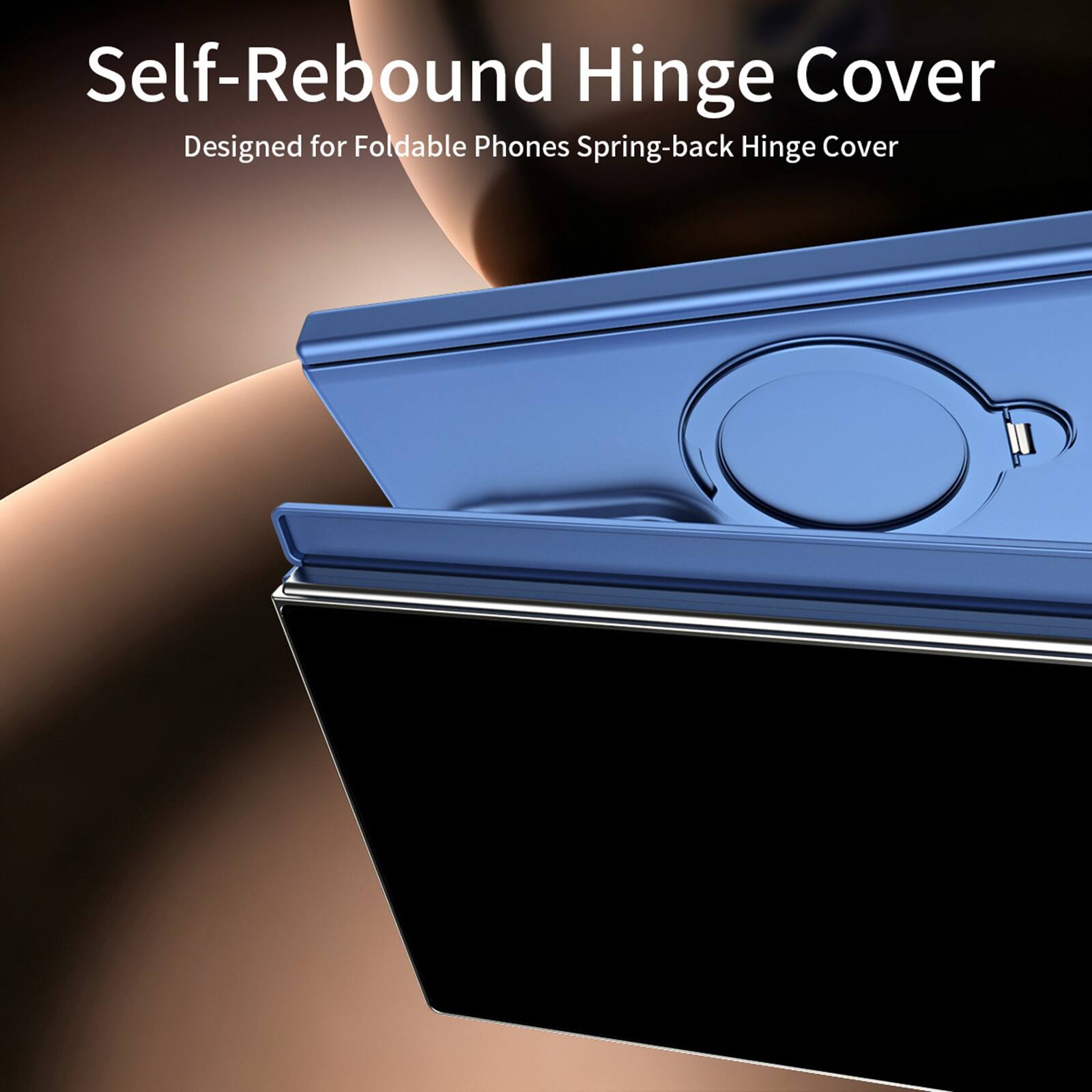 Self-Rebound Hinge Cover  
Designed for Foldable Phones  
Spring-back Hinge Cover