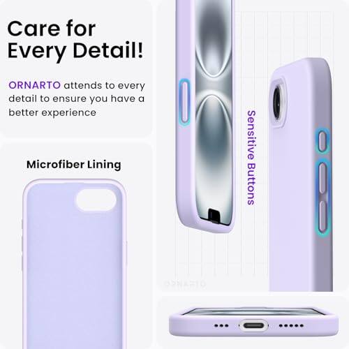 Care for Every Detail! ORNARTO attends to every detail to ensure you have a better experience. Microfiber Lining, Sensitive Buttons.