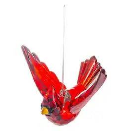 Ganz - Crystal Expressions Cardinal Acrylic Ornament Bereavement Comfort Joy - Red