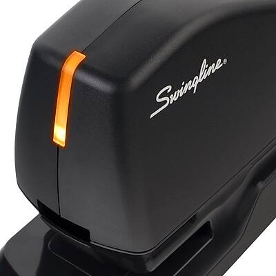 Alt View 7. Swingline - Optima 50 Electric Desktop Stapler, 50-Sheet Capacity, Staples Included - Black.