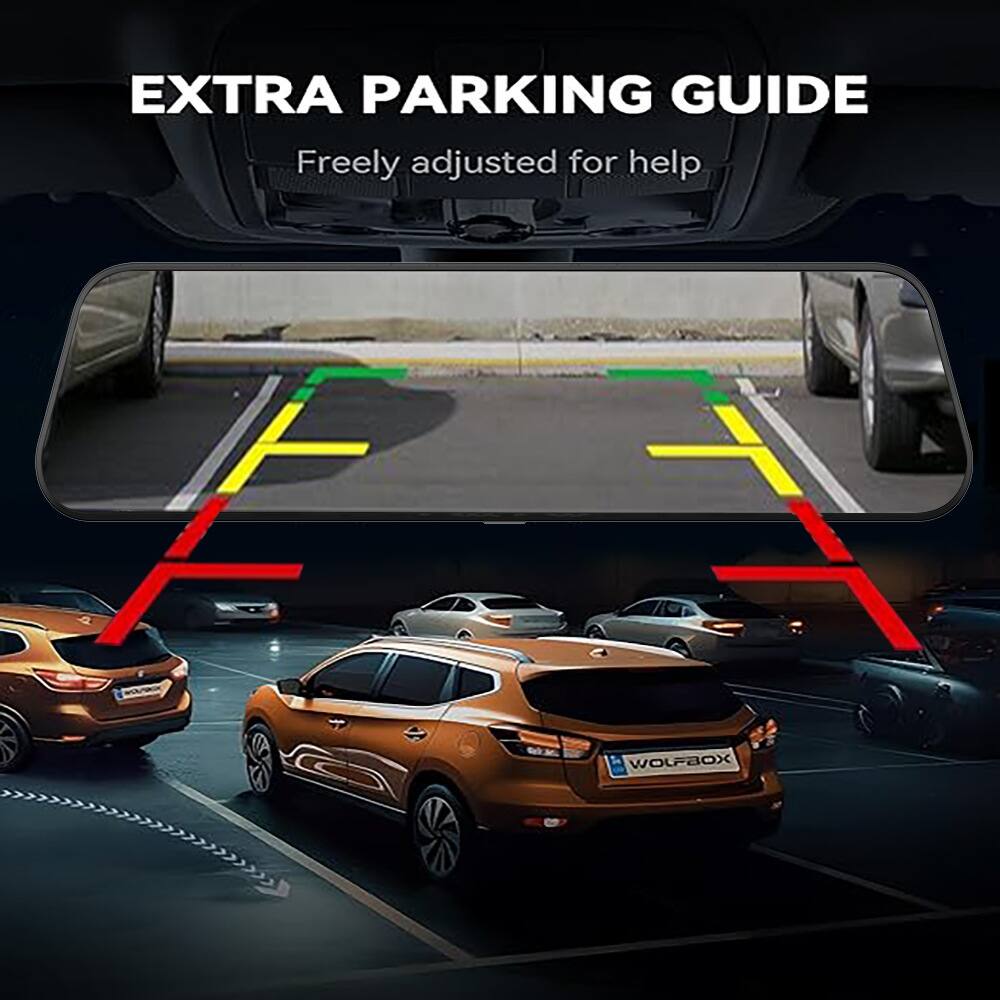 EXTRA PARKING GUIDE  
Freely adjusted for help