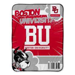 Chad & Jake - Boston University 30" x 40" Comic Theme Baby Blanket - Multicolor