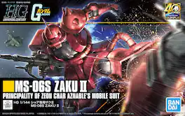 BANDAI NAMCO Entertainment - HGUC 1/144 #234 MS-06S Char's Zaku II (Revive)