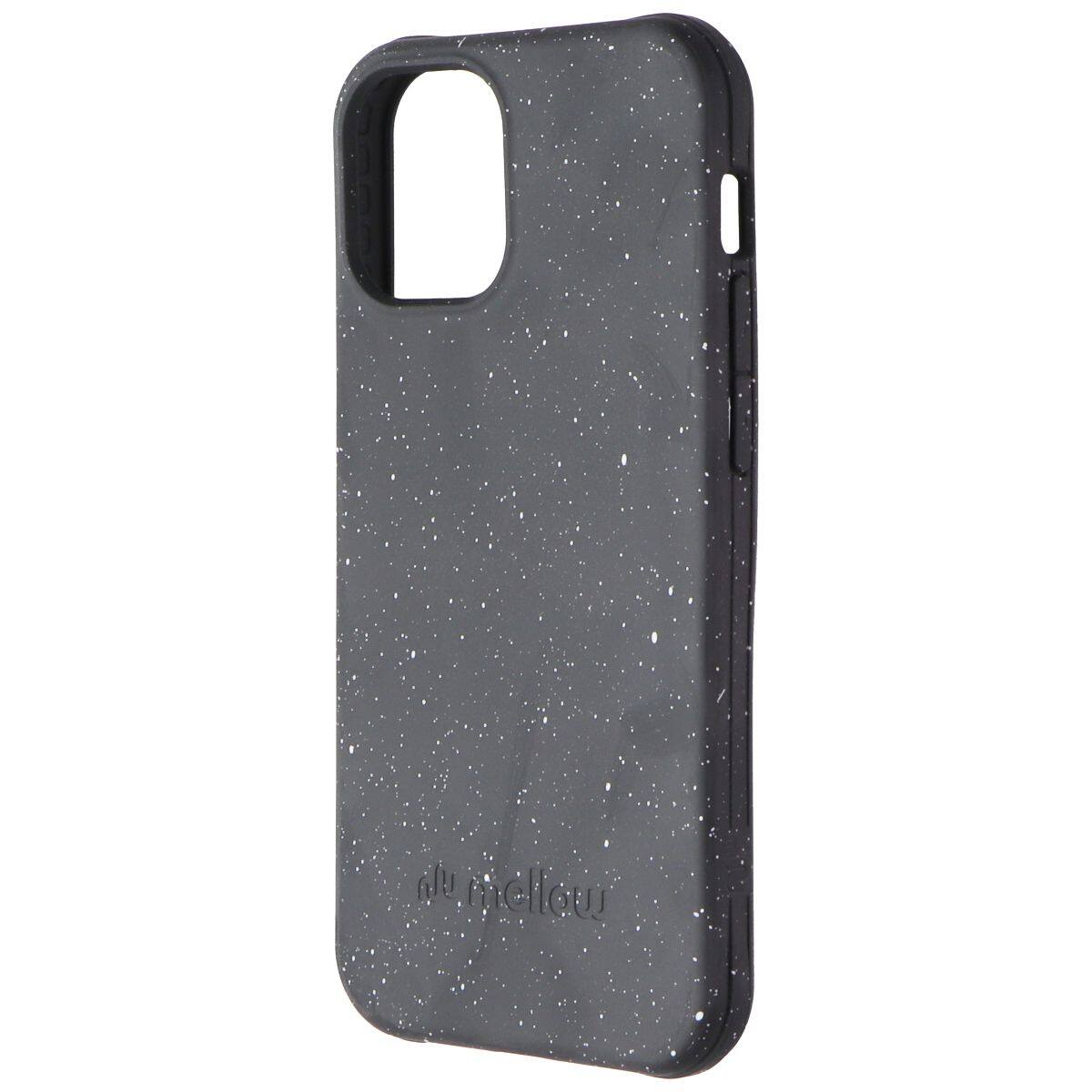 Front. Mellow - Mellow Bio Case for Apple iPhone 12 Mini - Starry Night - Black.