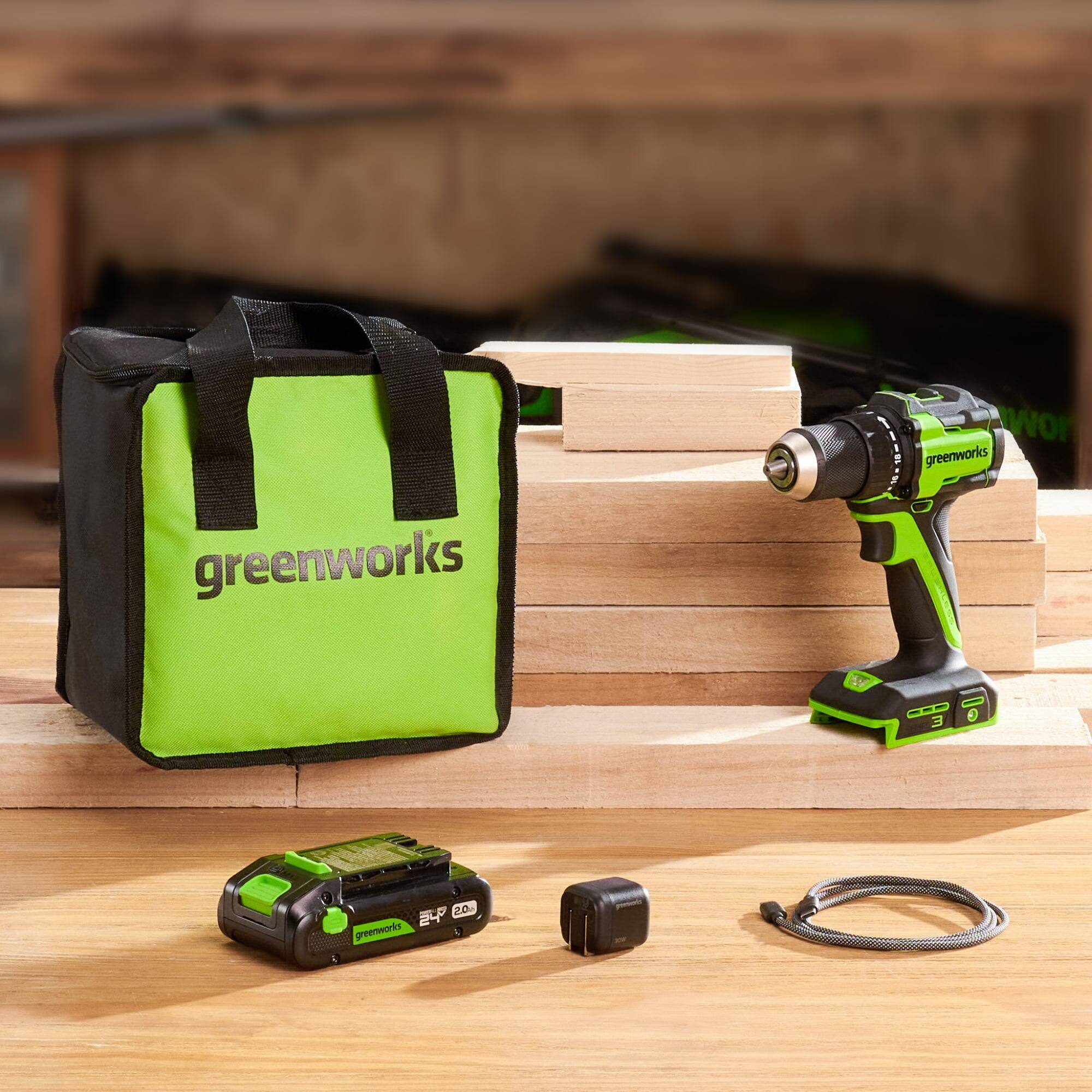 greenworks  
greenworks  
greenworks  
20V