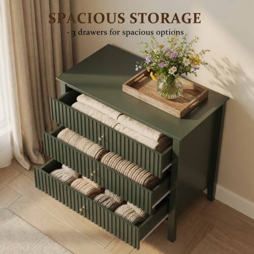 SPACIOUS STORAGE - 3 drawers for spacious options