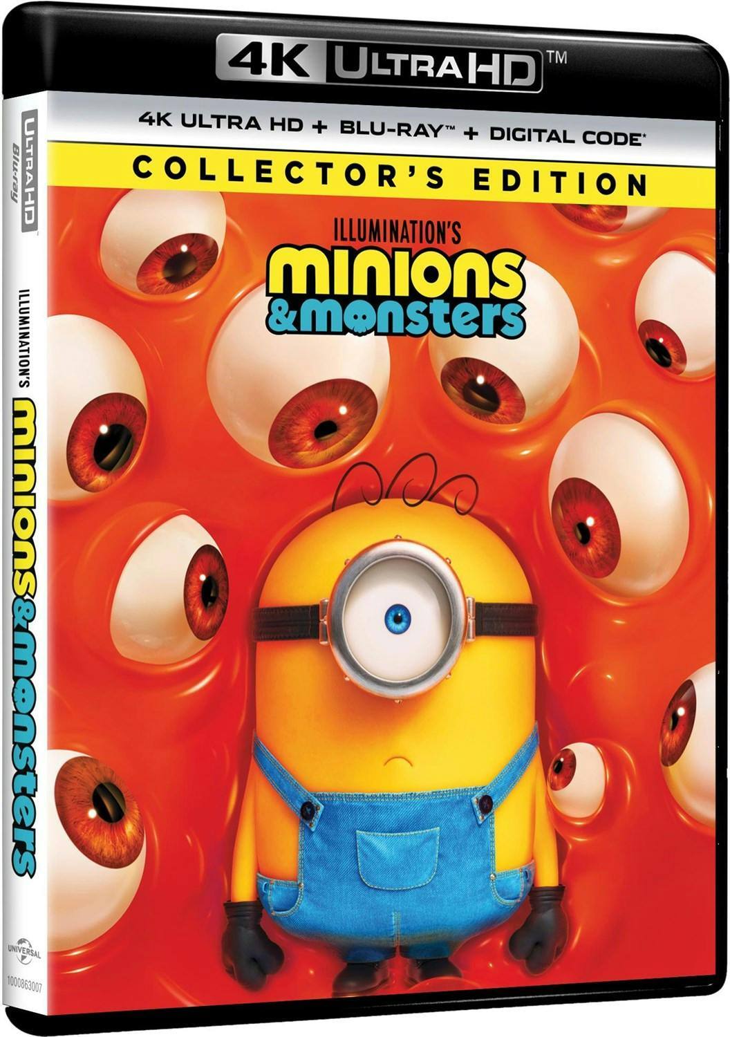 Angle. Minions & Monsters   - 4K Blu-Ray.