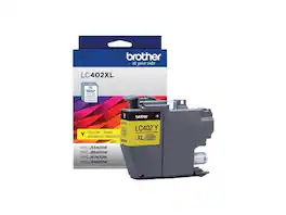 Brother - LC402XL Original High XL Yield Ink Cartridge Yellow LC402XLYS