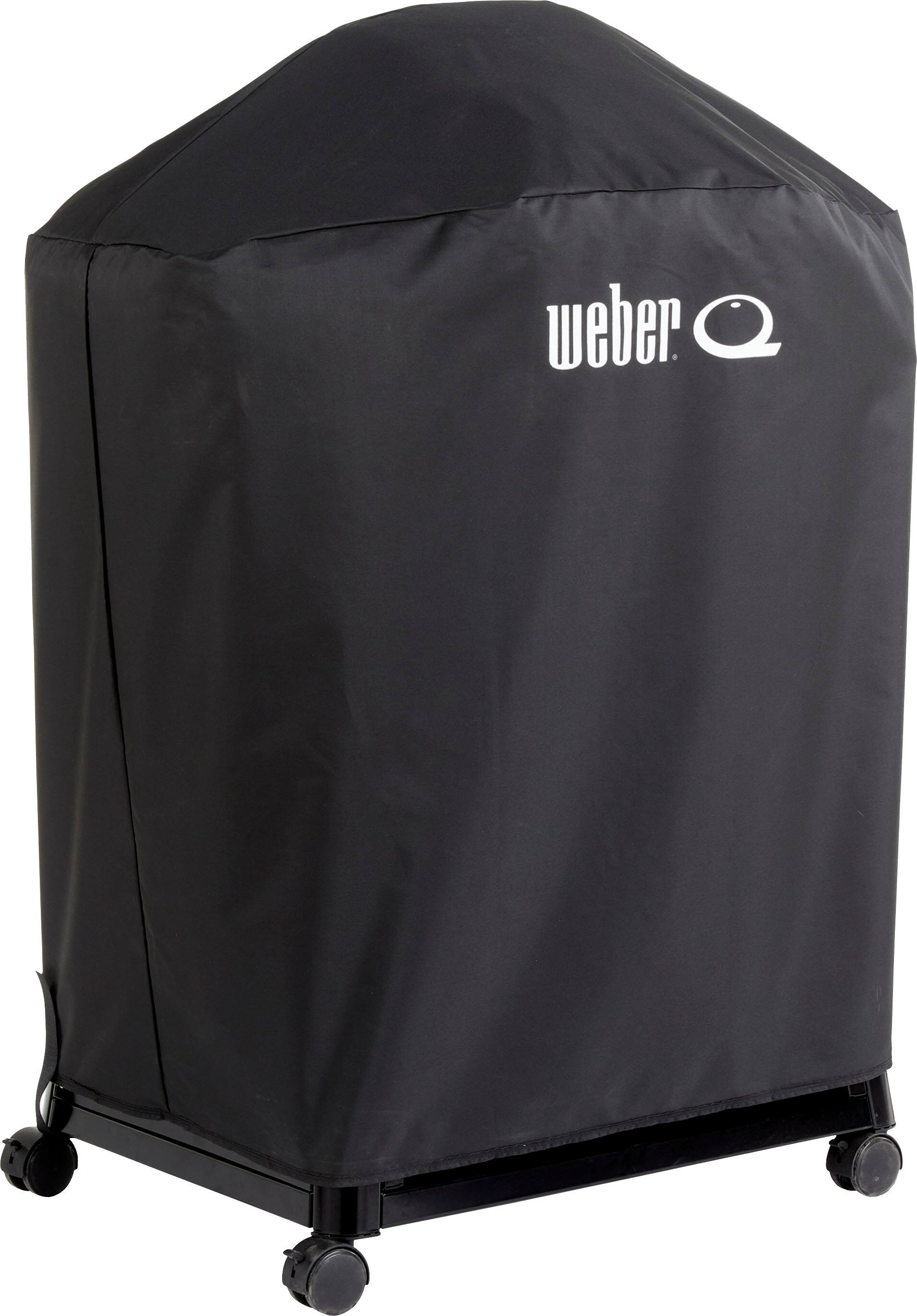 Alt View 11. Weber - Premium Cover for Q 2800N+ Gas Grill with Cart - Black.