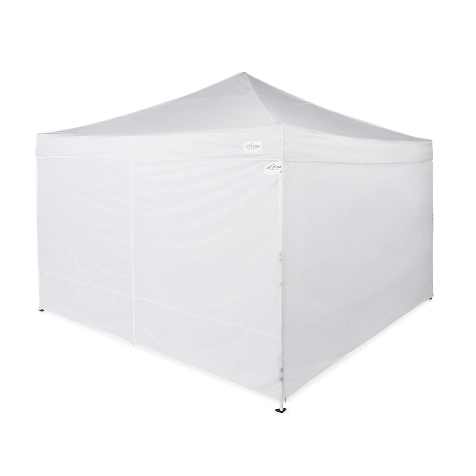Caravan Canopy - M-Series 12 x 12 Foot Tent Sidewalls, Frame/Roof Not Included - White