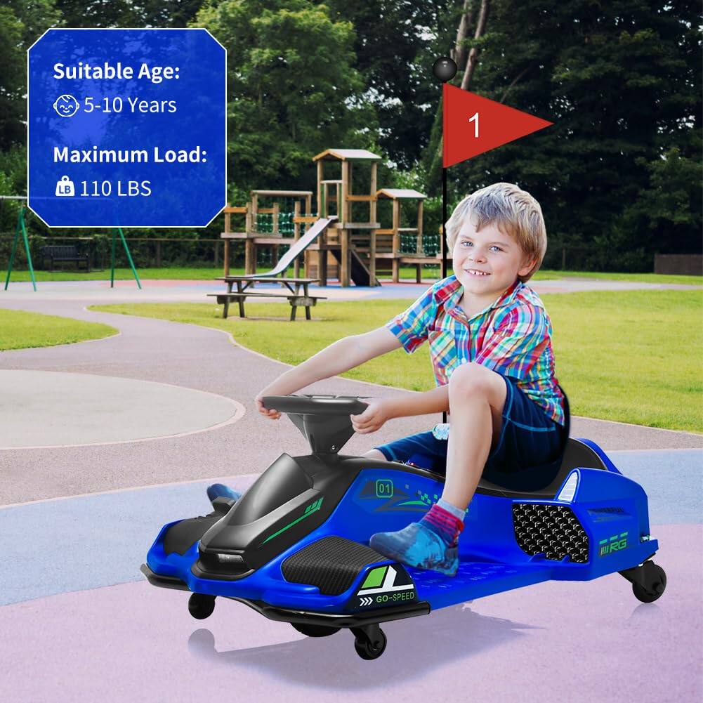 Suitable Age:  
5-10 Years  

Maximum Load:  
110 LBS  

GO-SPEED