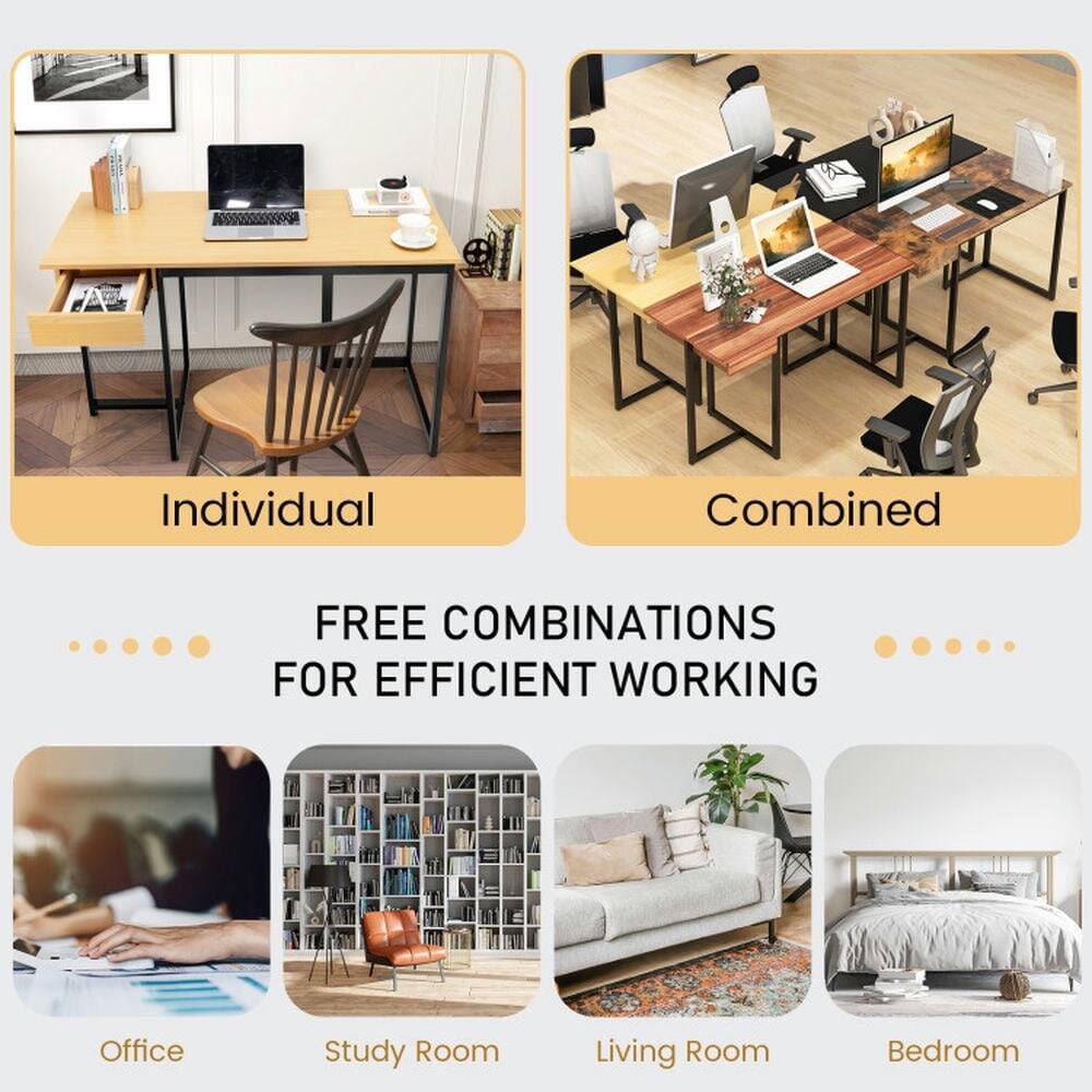 Individual Combined

FREE COMBINATIONS FOR EFFICIENT WORKING

Office  
Study Room  
Living Room  
Bedroom