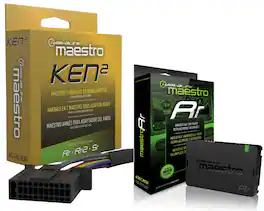 IDatalink Maestro ACC-HU-KEN2 Kenwood T Harness with Signal Converter + ADS-MRR Interface Module Bundle - Black