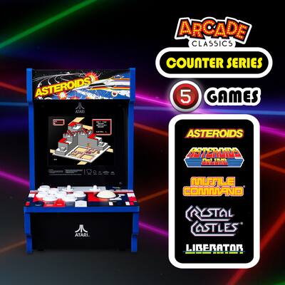 Replacement Atari 2600 Asteroids Cartridge Label - Machine Cut, Peel And Stick
