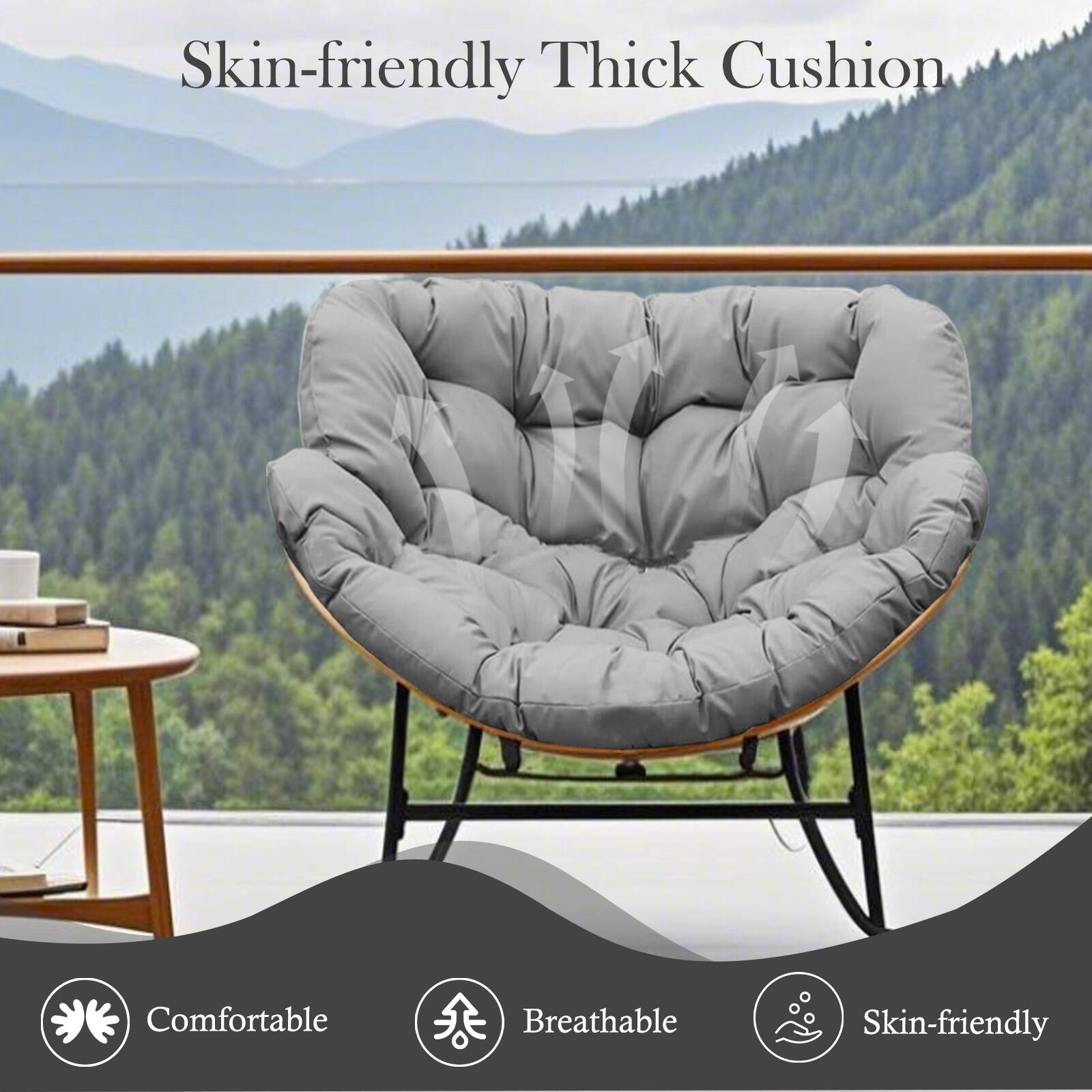 Skin-friendly Thick Cushion

Comfortable  
Breathable  
Skin-friendly