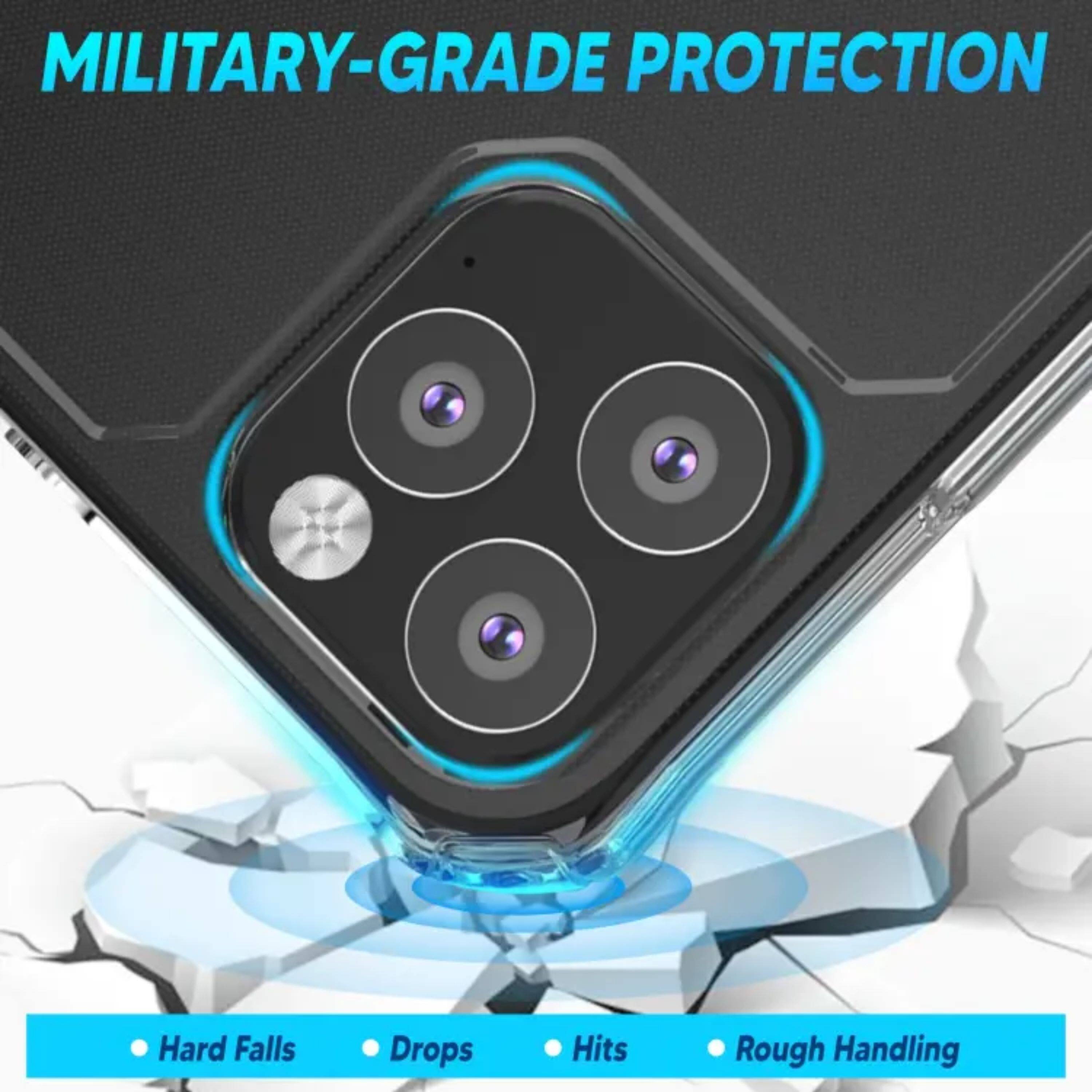 MILITARY-GRADE PROTECTION

- Hard Falls
- Drops
- Hits
- Rough Handling