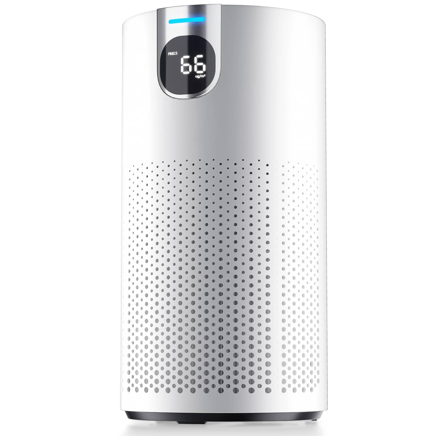 Xenonlab - Air Purifiers for Home Large Room Up to 1800 Ft², HEPA Air Purifier with Real-Time AQI & PM2.5 Display - White