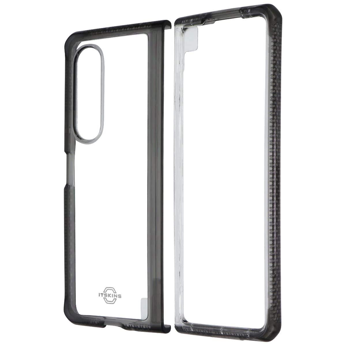 Itskins - Hybrid R // Clear Case for Samsung Galaxy Z Fold3 5G - /Transparent - Black
