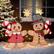 Alt View 6. Winado - Christmas Gingerbread Man and Candy for Outdoor Yard Holiday Decorations with LED Lights - Brown.