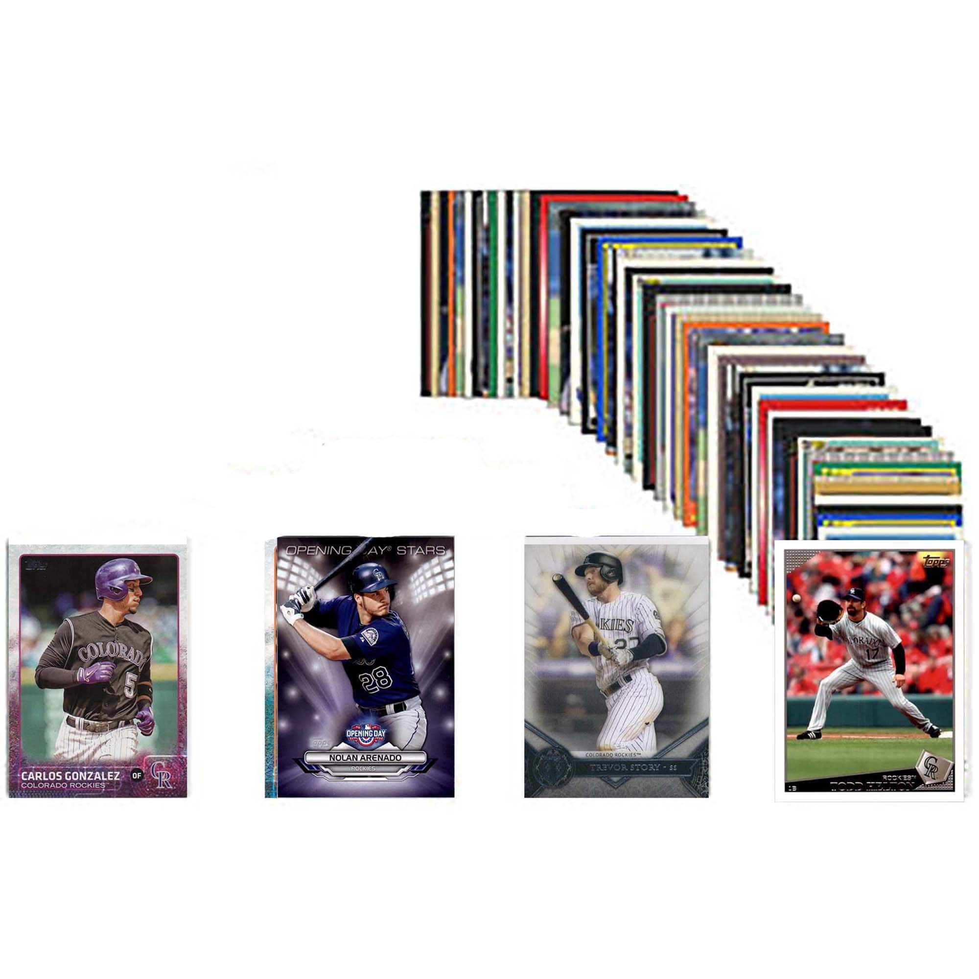 C&I Collectibles - Colorado Rockies Trading Card 50-Count Set - Multicolor price history on PriceWatchPro