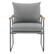 Front. OSP Home Furnishings - Dutton Armchair - Charcoal.