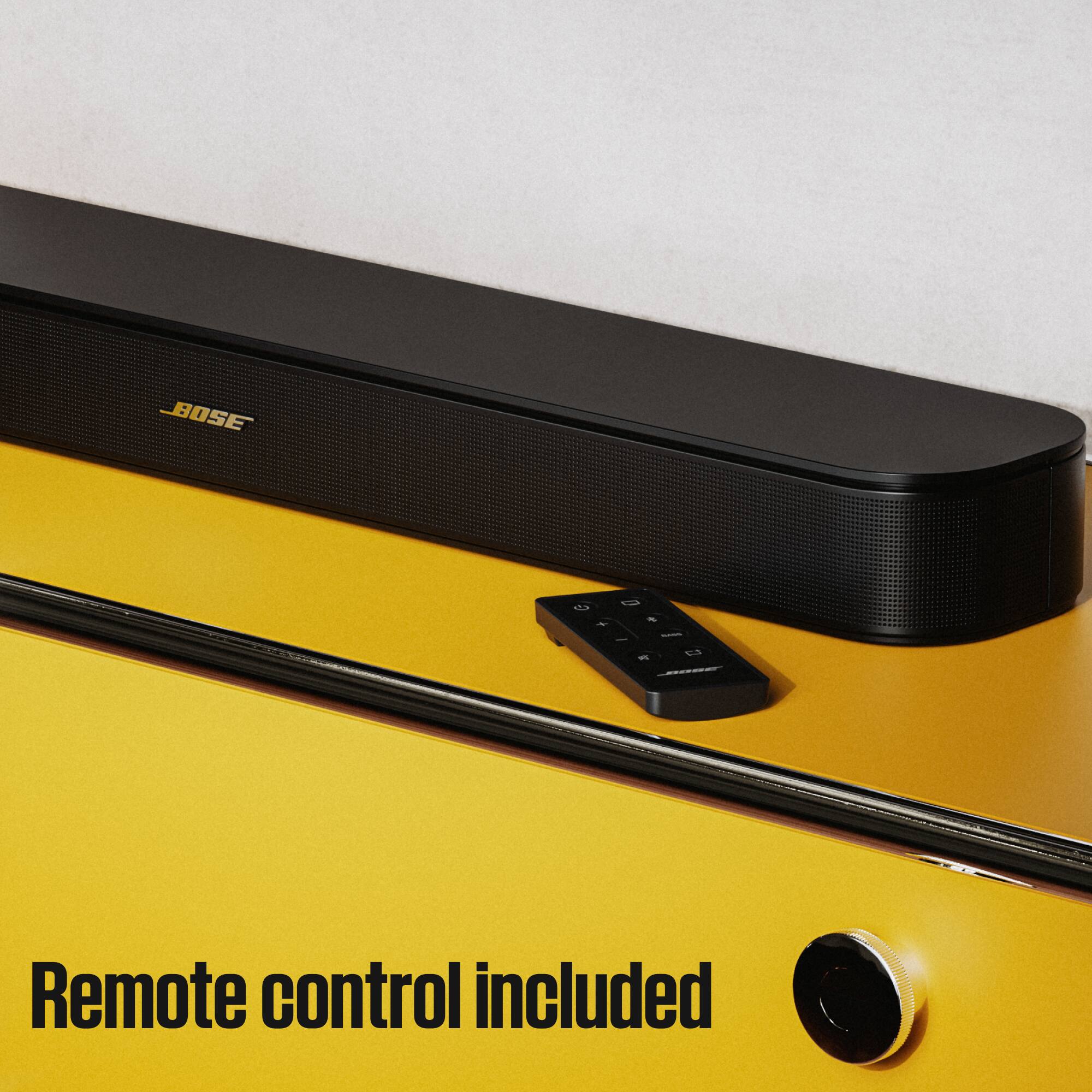 BOSE  
Remote control included