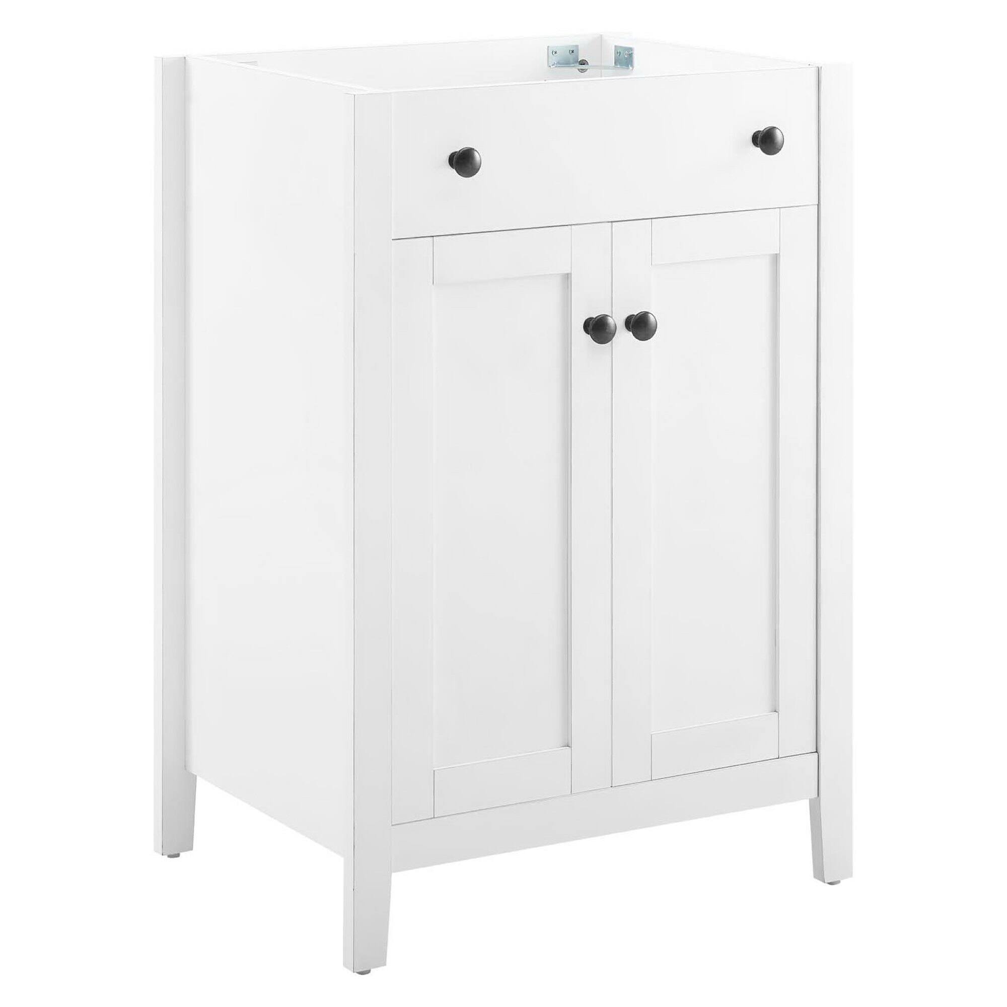 Angle. Modway - Nantucket Bathroom Cabinet Basin Not Included by Modway - White.
