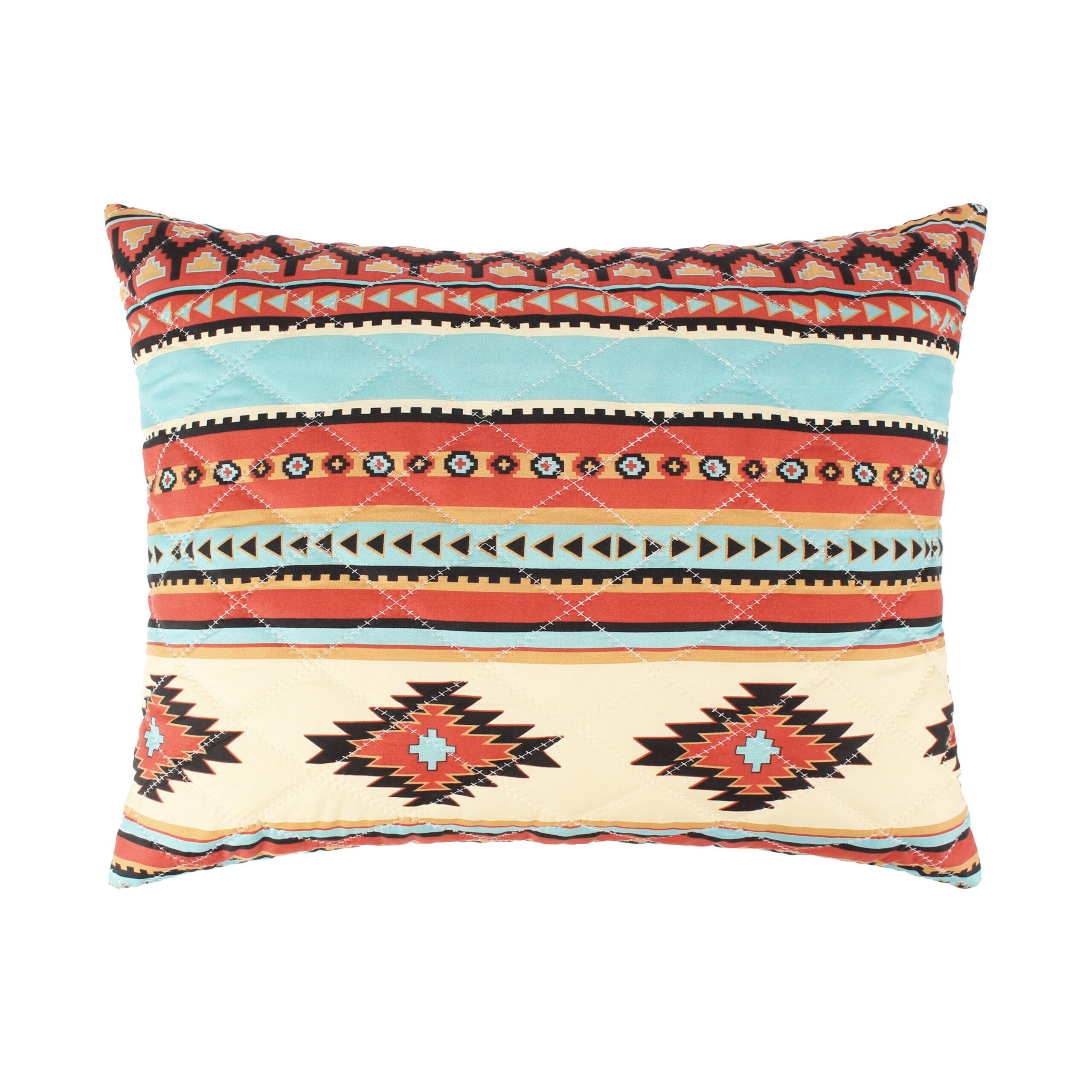 Left. BreeBe - Red Rock Sham King - Clay.