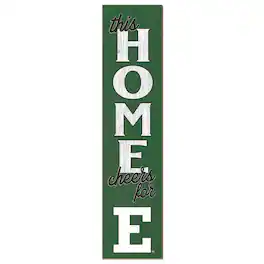 Jardine - Eastern Michigan Eagles 12" x 48" This Home Leaner - Green