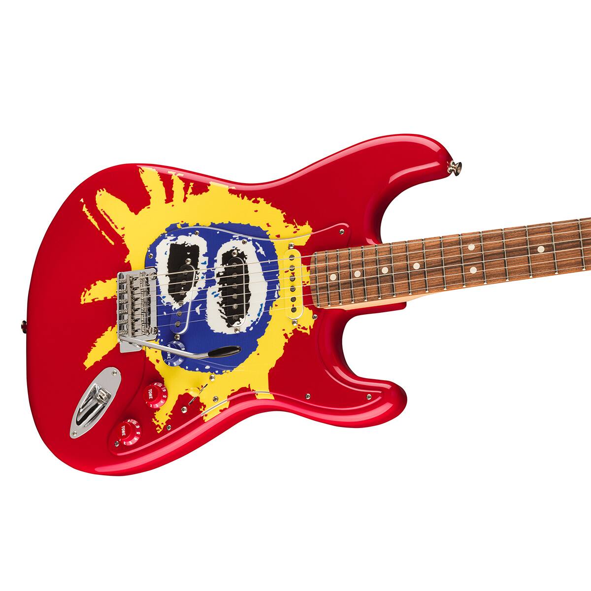 Alt View 3. Fender - Fender 30th Anniversary Screamadelica Stratocaster Electric Guitar, Custom Graphic.