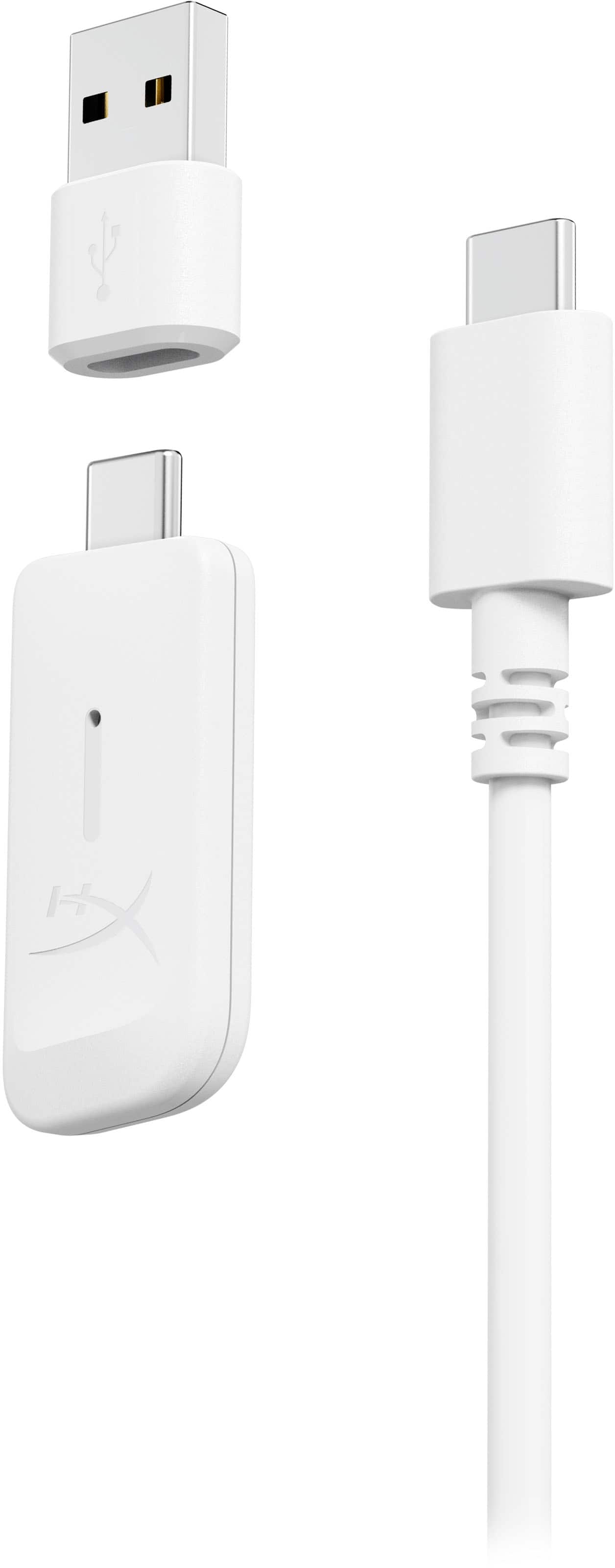 Alt View 11. HyperX - Cloud III S Wireless Gaming Headset for PC, PS5, PS4, Nintendo Switch, Mac, and Mobile - White.