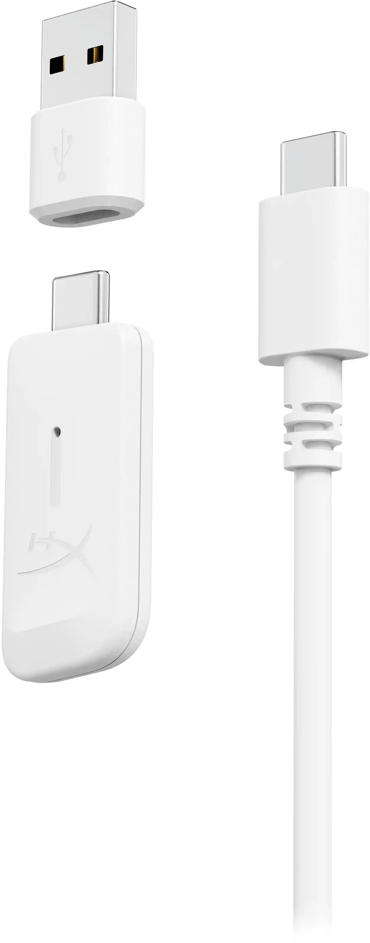 Alt View 11. HyperX - Cloud III S Wireless Gaming Headset for PC, PS5, PS4, Nintendo Switch, Mac, and Mobile - White.