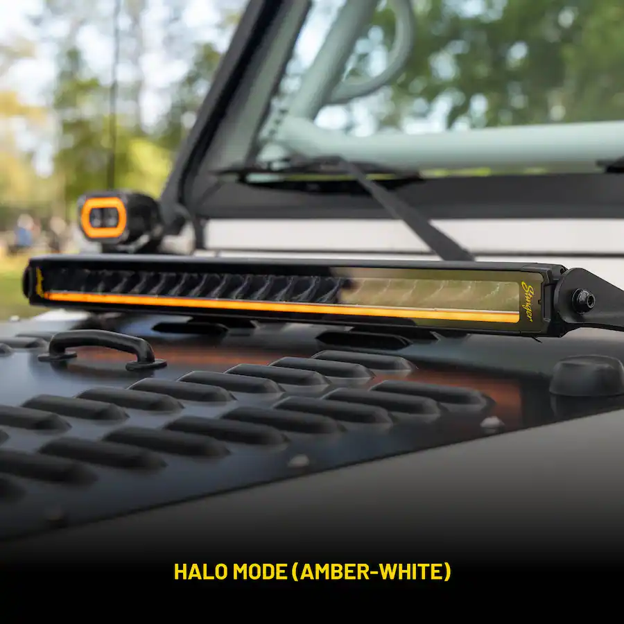 Stinger HEXCORE 50” Universal Off Road Straight LED Light Bar, Amber ...