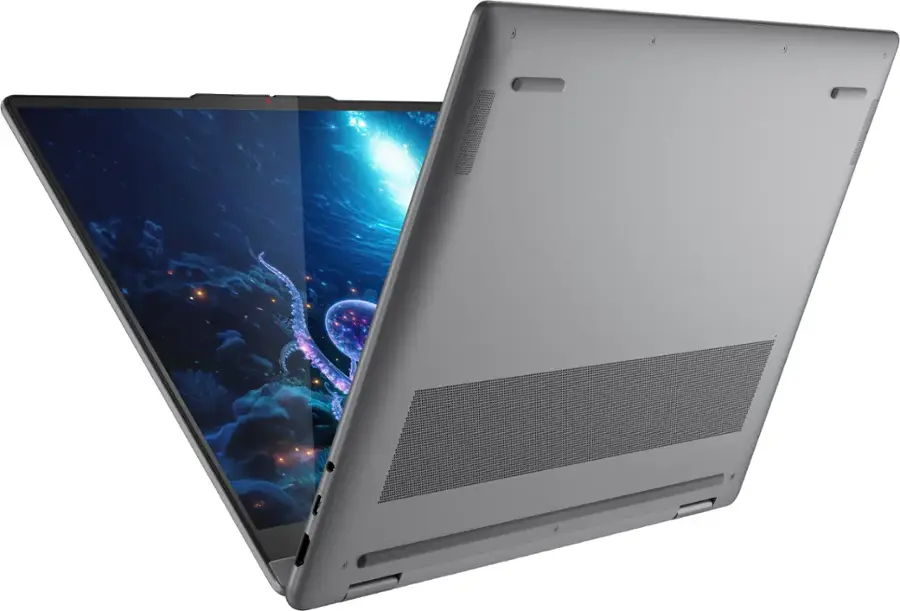 LENOVO YOGA 7 16ILL10 83JT0001US 21 Alt View 6. Lenovo - Yoga 7i 2-in-1 - Copilot+ PC - 16" 2K Touchscreen Laptop - Intel Core Ultra 5 Processor - 16GB Memory - 512GB SSD - Luna Grey.