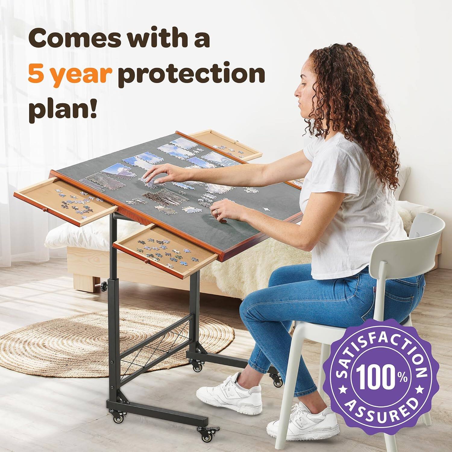 Comes with a 5 year protection plan!  
SATISFACTION 100% ASSURED