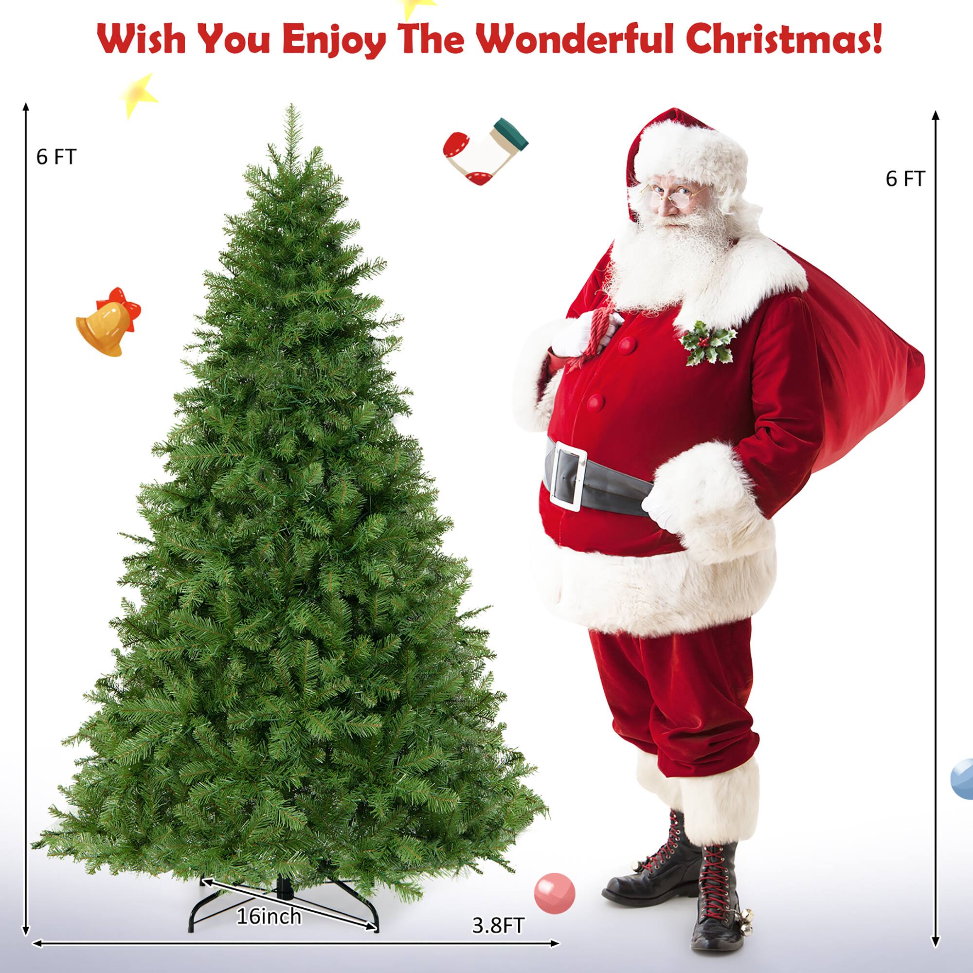 Wish You Enjoy The Wonderful Christmas!

6 FT
6FT
16inch
3.8FT