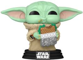 Funko - POP! Star Wars: Mandalorian & Grogu - Grogu with Food - COLLECTIBLES - Multicolor