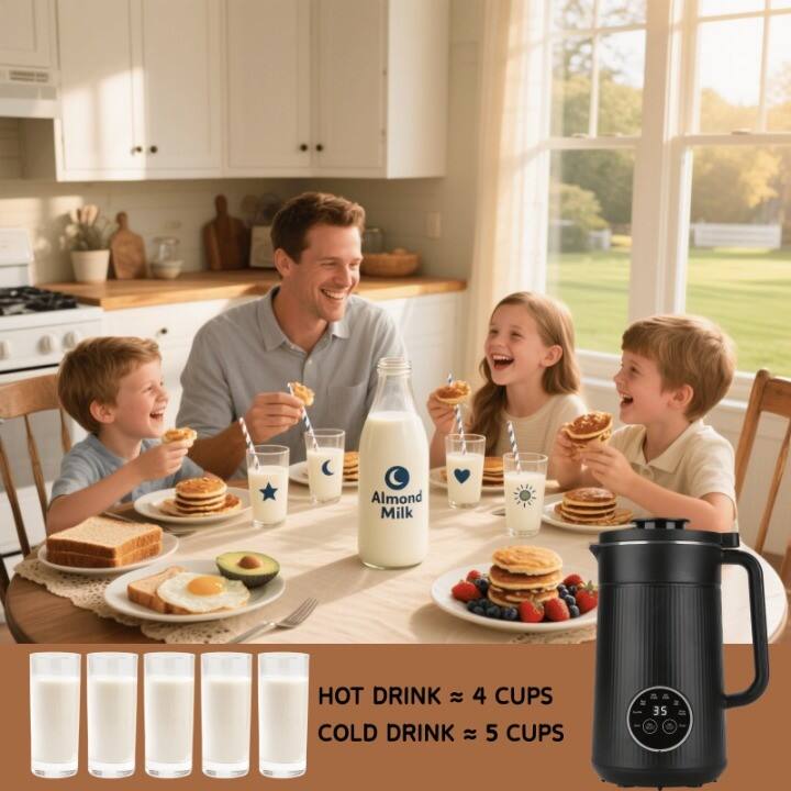 Almond Milk

HOT DRINK ≈ 4 CUPS  
COLD DRINK ≈ 5 CUPS