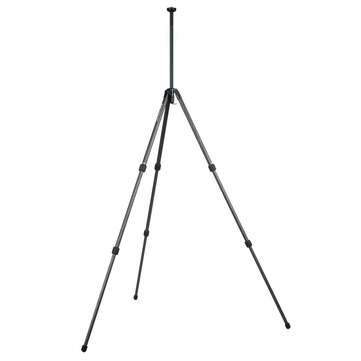 Alt View 3. Slik - Slik PRO CF-633 3-Section Carbon Fiber Tripod, 64.2" Max Height, Black.