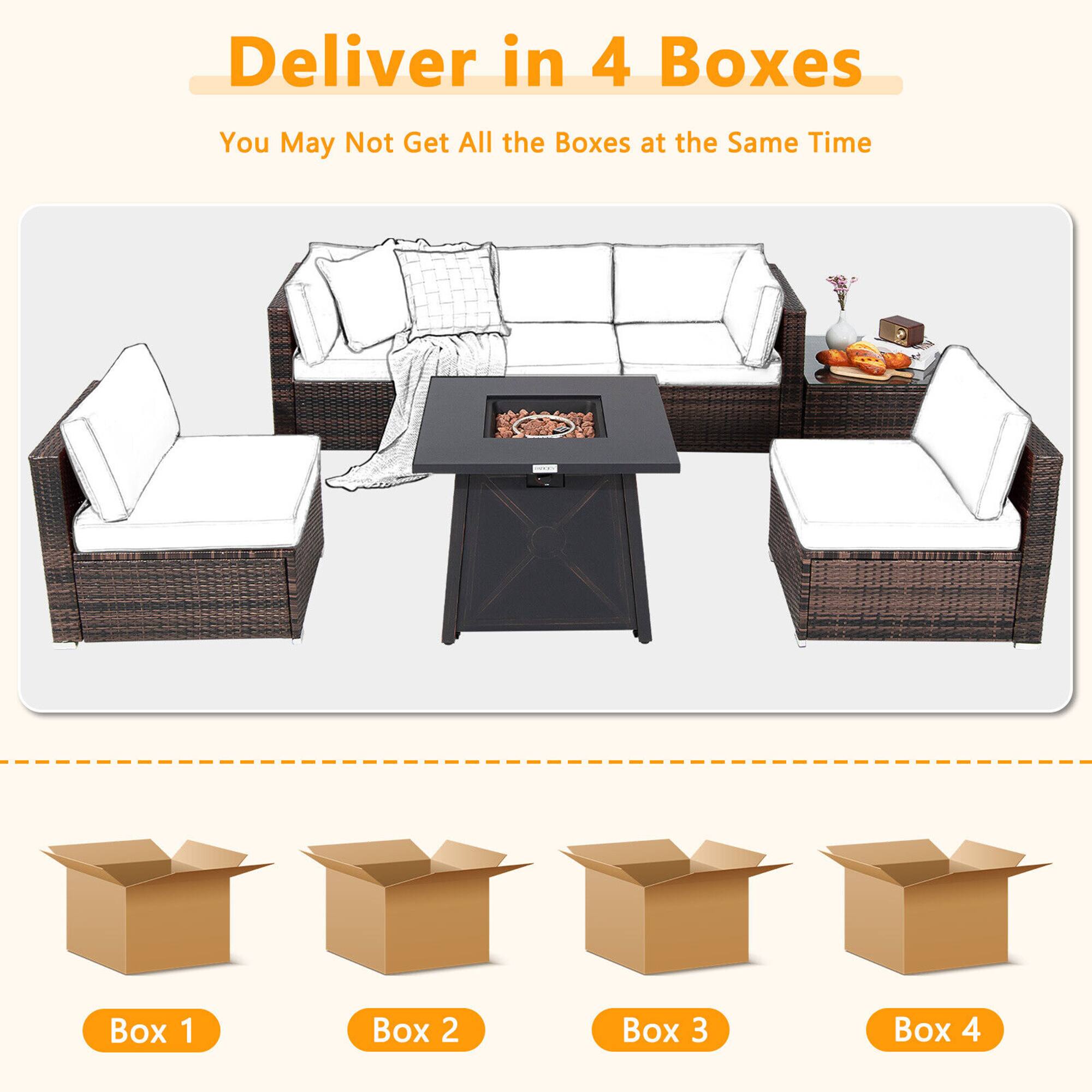 Deliver in 4 Boxes
You May Not Get All the Boxes at the Same Time
Box 1
Box 2
Box 3
Box 4
