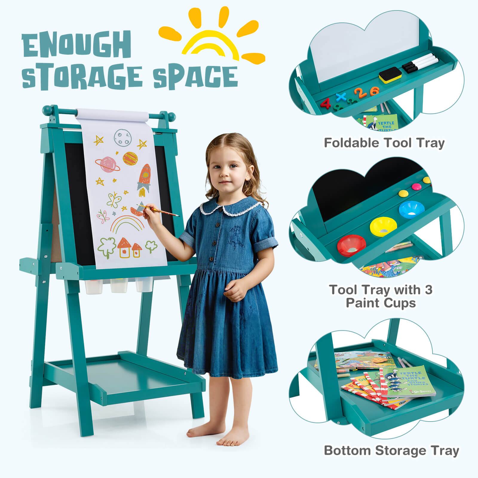 ENOUGH STORAGE SPACE

Foldable Tool Tray

Tool Tray with 3 Paint Cups

Bottom Storage Tray
