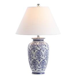 Jonathan Y - Juliana 26.25" Chinoiserie Ceramic LED Table Lamp - Blue/White