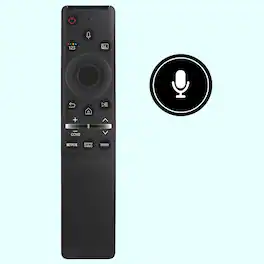 ALLIMITY - BN59-01330X Voice Replaced Remote fit for Samsung TV LS24AM506NNXZA LS32AM500NNXZA LS43AM702UNXZA LS27AM500NNXZA - Black