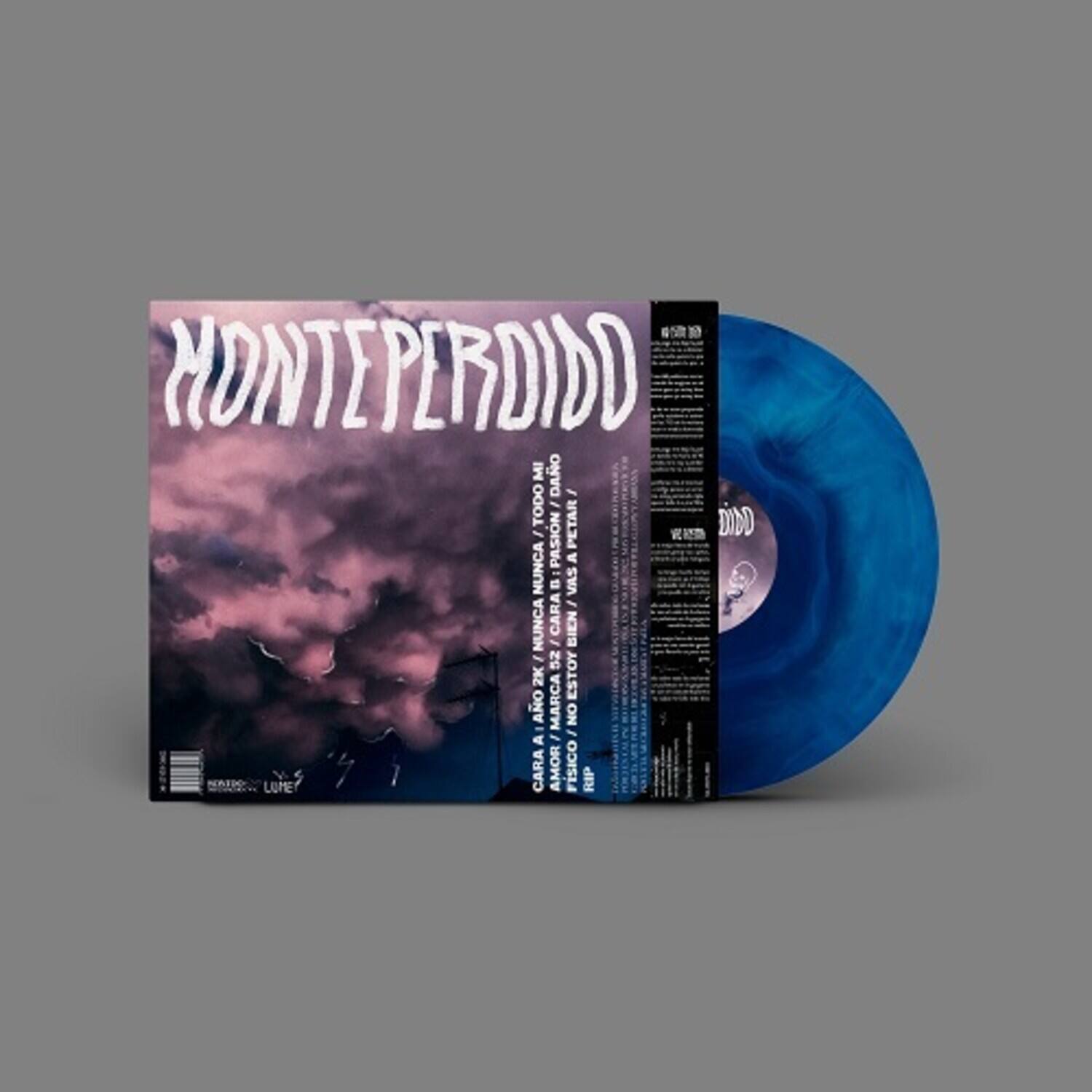 Monteperdido - Dano Fisico - Colored Vinyl - VINYL LP