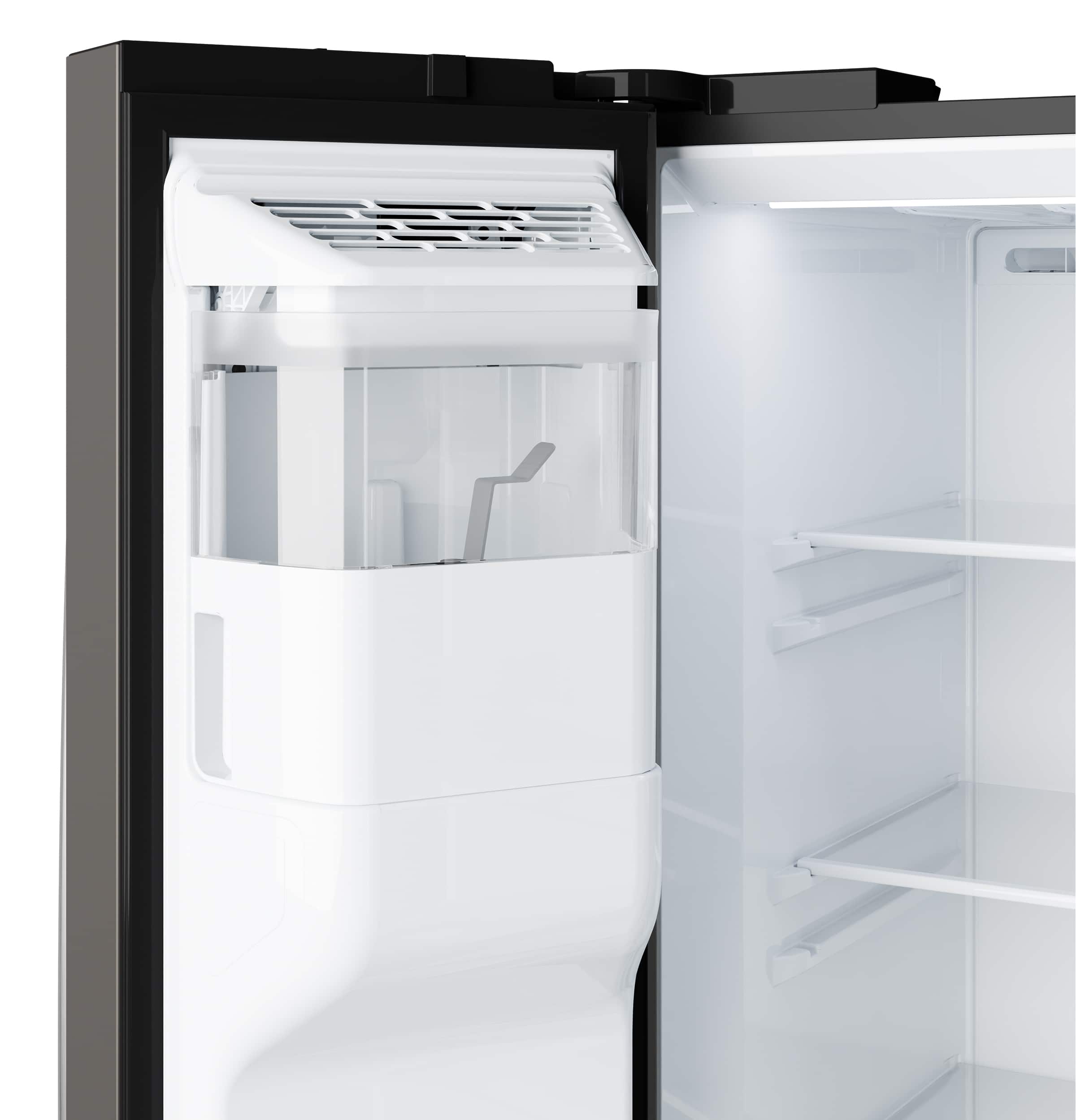 GE 36 in. Wide 27.9 Cu. Ft. Side By Side Refrigerator with Extra