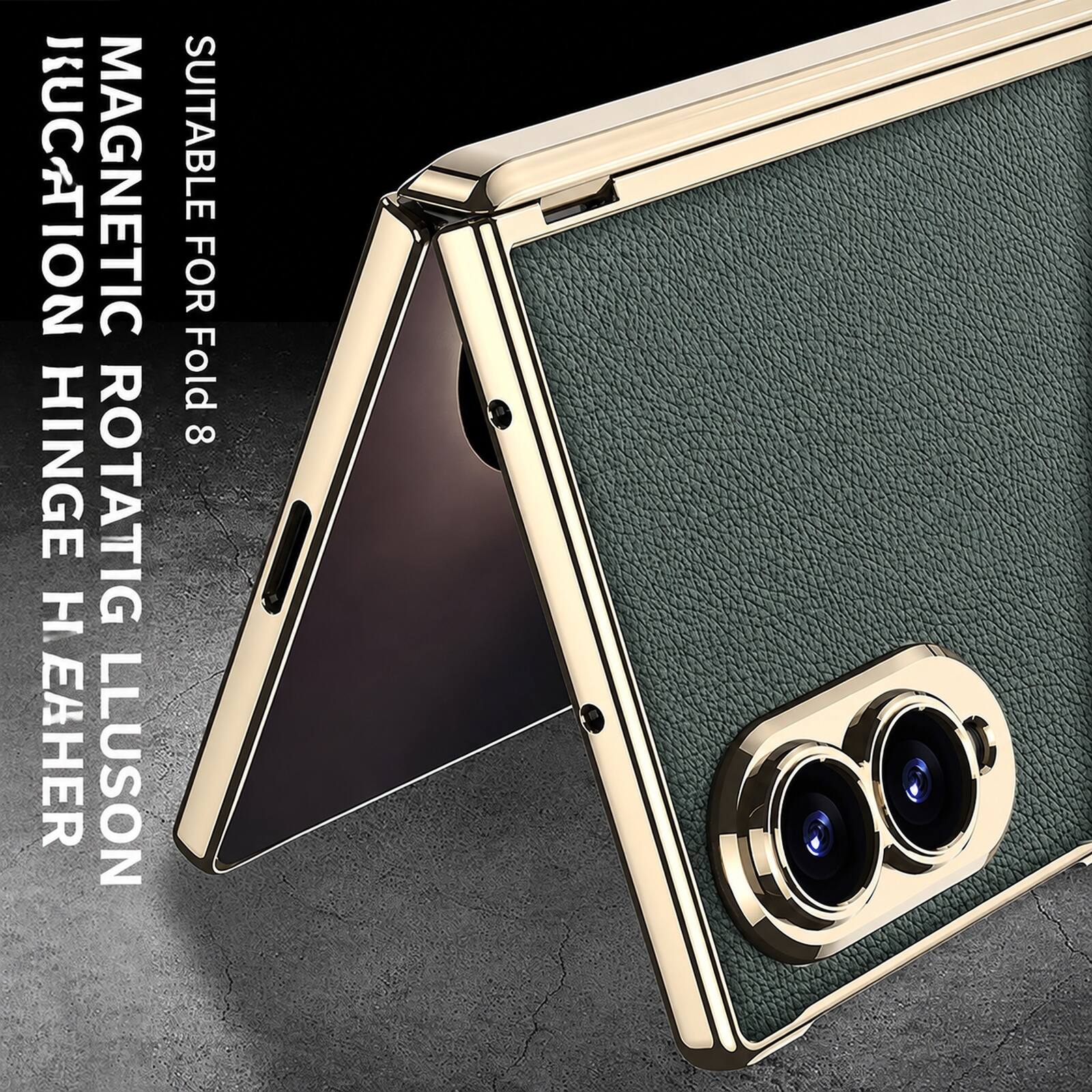 EDUCATION MAGNETIC ROTATING HINGE HEATHER LLUSON SUITABLE FOR Fold 8